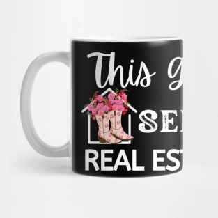This Girl Sells Real Estate Mug